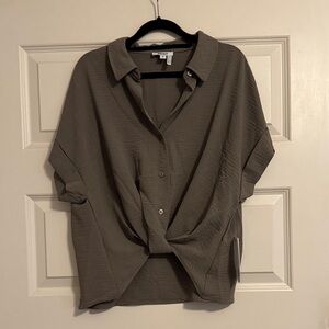 Brand New With Tags DKNY Button-Up Top